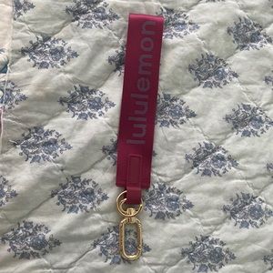 Lululemon Never Lost Keychain